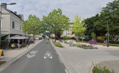 Radfahren durch Pörtschach am Wörthersee