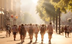 Temperatur und Mobilität